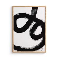 Постер N10 единый размер черный AM.PM  фото, kupilegko.ru